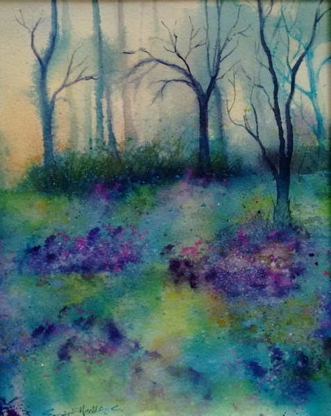 2015 BlueBell Woods Watercolour